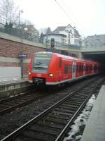 Ein BR 425 in Neckargemnd Altstadt am 18.02.10