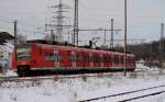 425 106-2 bei der einfahrt in den Bhf Herzogenrath, am 4.1.11