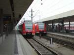 Zwei BR 425 in Mannheim Hbf am 23.01.11