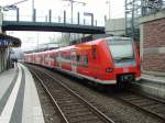 Ein BR 425 in Neckargemnd Altstadt am 24.02.11