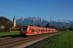 425 145 am 09.04.2011 bei Oberaudorf