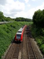 Ein BR 425 in Kleingemnd am 28.07.11