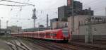 Zwei Triebwagen, der BR 425 als RE von Wolfsburg in Hannover, am 13.08.2011.