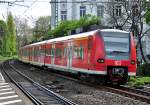 425 591-5 RB18 nach Bonn-Mehlem bei der Ausfahrt aus dem Bonner Hbf - 19.04.2012