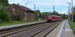 425 112 im ehemaligen Bahnhof Beckingen Saar -     Heute leider nur noch ein Haltepunkt, alle Weichen und Nebengleise sind verschwunden.