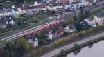 Mit 200 mm Brennweite hat man einen tollen Blick vom Vogelfelsen auf den Bahnhof Saarhlzbach oder auf das, was davon brig geblieben ist.