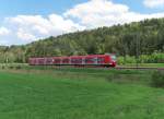 Notschu beim  Bahnposten 20  - Inspiriert von den Bildern von Vital Schank machten wir uns von Homburg-Bruchhof noch ber die Landesgrenze zu Rheinland-Pfalz auf.