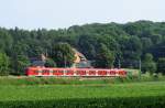 ein Unerkannter 425er der RB 33, auf der KBS 485 bei bach-Palenberg am 23.7.2013