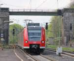 425 774-7 kam am 08.05.2013 als Leerfahrt durch Eichenberg gen Norden.