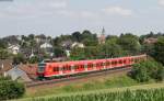 425 314-2 und 425 303-5 als RE 19508 (Stuttgart Hbf-Heidelberg Hbf) bei Sachsenheim 13.7.13