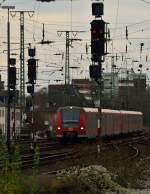 425 600-4 bei der Einfahrt in Mönchengladbach Hbf als RE8 aus Koblenz.