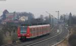 425 303-5 als RE 19089 (Stuttgart Hbf-Rottweil) bei Eutingen 19.1.14