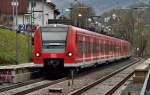 In Heidelberg Schlierbach-Ziegelhausen steht ein S1 Zug nach Osterburken.