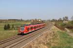 425 813-3 als RE 19091 (Stuttgart Hbf - Rottweil) in Eutingen im Gäu am 30.03.14