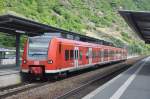 DB Regio 425 136-9 aufgenommen 03/05/2014 im Bahnhof Cochem (Mosel)