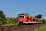 425 075-9 am 04.07.2014 in Voerde (Niederrhein).