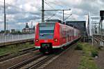 Einfahrt am 24.05.2014 von 425 516-2 als RB 44 nach Mainz Hbf in Ludwigshafen (Rhein) Mitte.