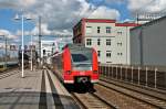 425 202-9  Neustadt an der Weinstraße  am 24.05.2014 als Nachschuss bei der Ausfahrt als S2 nach Mosbach (Baden) in Ludwigshafen (Rhein) Mitte.