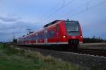 Bei Wickrathhahn ist der 425 082-5 als RB 33 nach Aachen abgelichtet.7.10.2014