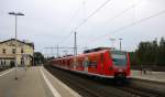 Ein Nachschuss von der Rhein Niers Bahn (RB33) kommt aus Richtung Übach-Palenberg aus Duisburg-Hbf-Heinsberg-Rheinland)Aachen-Hbf und hält in Herzogenrath und fährt in Richtung