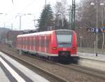 425 205/705 als S1 nach Homburg(Saar) bei der Ausfahrt von Hochspeyer.