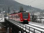 DB Regio 425 118-7 am 23.02.15 in Neckargemünd 