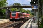 425 207-8 in Neckargerach am Samstag den 20.6.2015