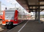 425 046 fährt am 06.07.2016 außerplanmäßig als RB aus Treuchtlingen in den Würzburg Hbf ein.