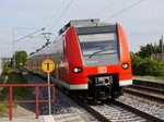 425 046 fuhr am 05.08.2016 außerplanmäßig auf der RB nach Karlstadt (Main) und hielt auch hier in Goßmannsdorf an.