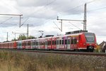 425 026-3  designer outlets  Werbetriebwagen in Dedensen Gümmer, am 05.10.2016.