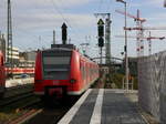 425 140 fuhr am 20.11.2016 als überführungsfahrt von Ludwigshaven nach Nürnberg auch durch Würzburg Hbf durch.