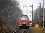 Ein Nachschuss von der Rhein Niers Bahn (RB33) aus Aachen-Hbf nach Heinsberg-Rheinland-Duisburg-Hbf und hilt in Kohlscheid und fährt in Richtung Herzogenrath,Mönchengladbach. Aufgenommen von Bahnsteig 1 in Kohlscheid. 
Bei Wolken am Kalten Nachmittag vom 10.2.2017.