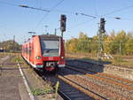 Hauptbahnhof Neunkirchen (Saar) am 22. Oktober 2018, Einfahrt 426 521-1 mit 426 536-9 als RB 73 nach St. Wendel.
