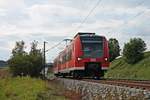 426 010-5 am Nachmittag des 20.09.2017 als RB (Schaffhausen - Singen (Hohentwiel)), als dieser bei Thayngen in Richtung Gottmadingen fuhr.