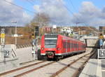 426 524 als RB46 Böblingen-Dettenhausen bei der Einfahrt in Holzgerlingen Hülben. 