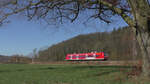 Ein ET426 von DB Gebrauchtzug ist hier als RE16 zwischen Witten und Wetter(Ruhr) unterwegs.