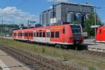 426 008-9 von „DB Gebrauchtzug“ als RS21 / RB 17346 von Biberach Süd nach Ulm am 13.06.2022 in Biberach/Riß