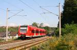 426 513-8 verlsst am 26.08.09 als RB 13889 (Backnang – Marbach) Kirchberg.