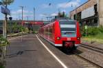 426 006 + 426 007 haben Einfahrt in den Bahnhof von Völklingen.