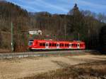 Der 426 530 als RB nach Ruhpolding am 26.12.2015 unterwegs bei Eisenärzt.