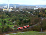 Ein unbekannter 426 fährt am 30.03.2016 auf der Güterumgehungsbahn von Stuttgart-Untertürkheim nach Kornwestheim Pbf 