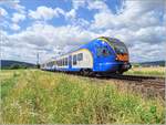 427 507 ist am 03.07.2019 in Richtung Bebra unterwegs,gesehen bei Reilos.