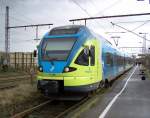 Ein 427er der Westfalenbahn (ET008) macht auf dem Weg nach Herford in Horn Bad-Meinberg einen kurzen Halt.