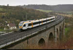 428 606-8 (ET 5.07b | Stadler FLIRT) auf dem Altenbekener Viadukt.