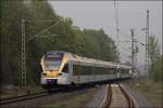 ET5.20 und ET5.05 verlassen als EBR39220 (RB50  DER LNER ) Ascheberg(Westf) nach Mnster(Westf)Hbf.