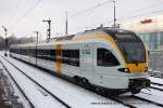 RE13 Ri. Dsseldorf Hbf (Eurobahn) fhrt am 3. Januar 2010 um 14:03 Uhr durch Dsseldorf Bilk