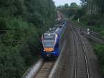 428 553 ist am 9.Juli 2011 als R1 nach Gttingen in Gttingen-Leineberg unterwegs.