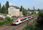 VIAS Flirt als SE10 nach Frankfurt (Main) Hbf in Mainz-Kastel am 03.