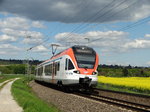 VIAS Stadler Flirt 404 (BR 428) am 04.05.16 bei Walluf 