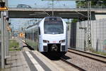 429 612 durchfährt am 26.05.2017 den Bahnhof Limburgerhof als RE4 von Mainz nach Karlsruhe.